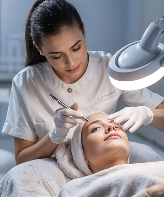 Expert skin care consultation